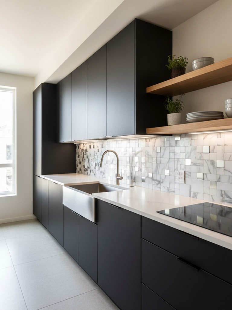 راهنمای خرید کاشی بین کابینتی؛ انواع مدل‌های جدید ۱۴۰۵